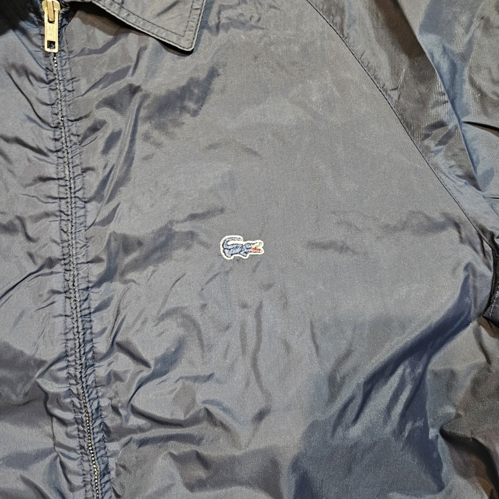 Vintage Alligator Nylon Windbreaker Jacket Made in Hong Kong Size Large 1980s - Picture 2 of 7